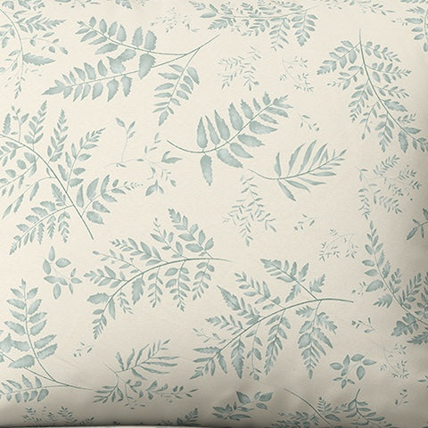 Patterned cotton fabric | Willow Mist