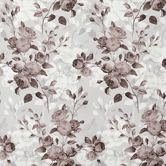 Gemusterter Baumwollstoff | Antique Bloom
