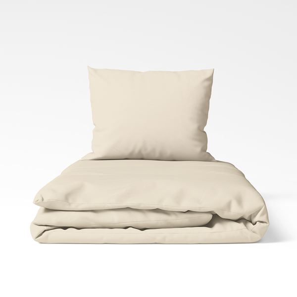 Ручной работы хлопковый комплект постельного белья | Ecru