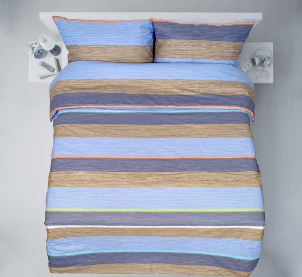 Last units of handmade cotton bedding set | Coastal Lines