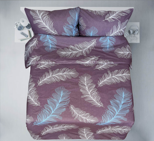 Last units of handmade cotton bedding set | Feather Drift