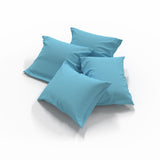 Handmade Cotton Pillowcase | Blue Topaz