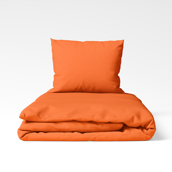 Ручной работы хлопковый комплект постельного белья | Orange Peel
