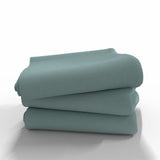 Handmade Cotton Flat Sheet | Blue Surf