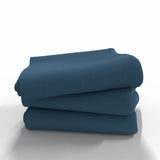 Handmade Cotton Flat Sheet | Blue Ashes