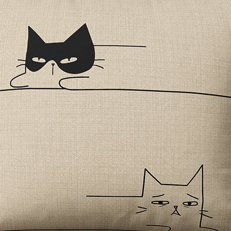 Gemusterter Baumwollstoff | Kitty