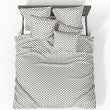 Handmade Luxurious Deluxe Satin Cotton Duvet Cover | Milan