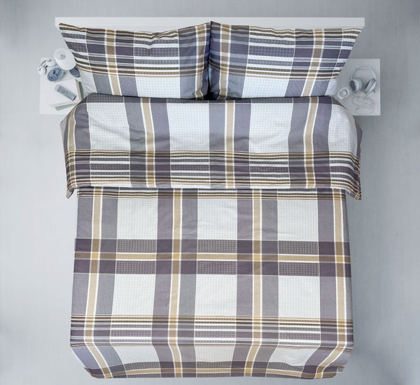 Last units of handmade cotton bedding set | Urban Check