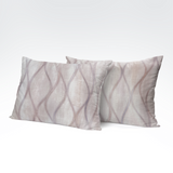 Handmade cotton pillowcase | Blush Flow