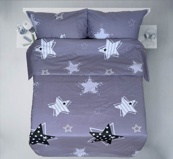Last units of handmade cotton bedding set | Starlight Pop
