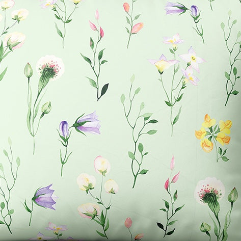 Patterned cotton fabric | Spring Dew