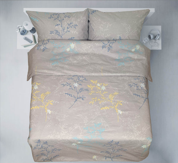 Last units of handmade cotton bedding set | Meadow Mist