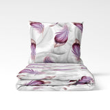 Handmade cotton bedding set | Violet Feather