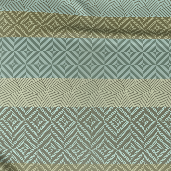 Luxuriöser Deluxe Satin 100% Baumwollstoff | Tbilisi