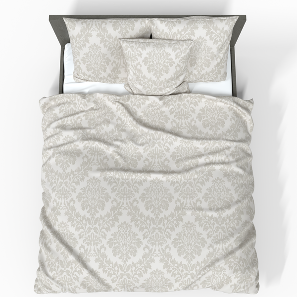 Ручной работы роскошный пододеяльник Deluxe из сатина хлопка | Prague