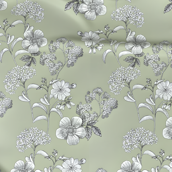 Luxuriöser Deluxe Satin 100% Baumwollstoff | Geneva