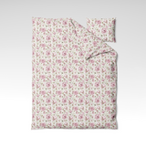 Patterned cotton fabric | Blush Rose