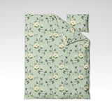 Patterned cotton fabric | Daisy Vine