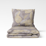 Handmade cotton bedding set | Golden Leaves