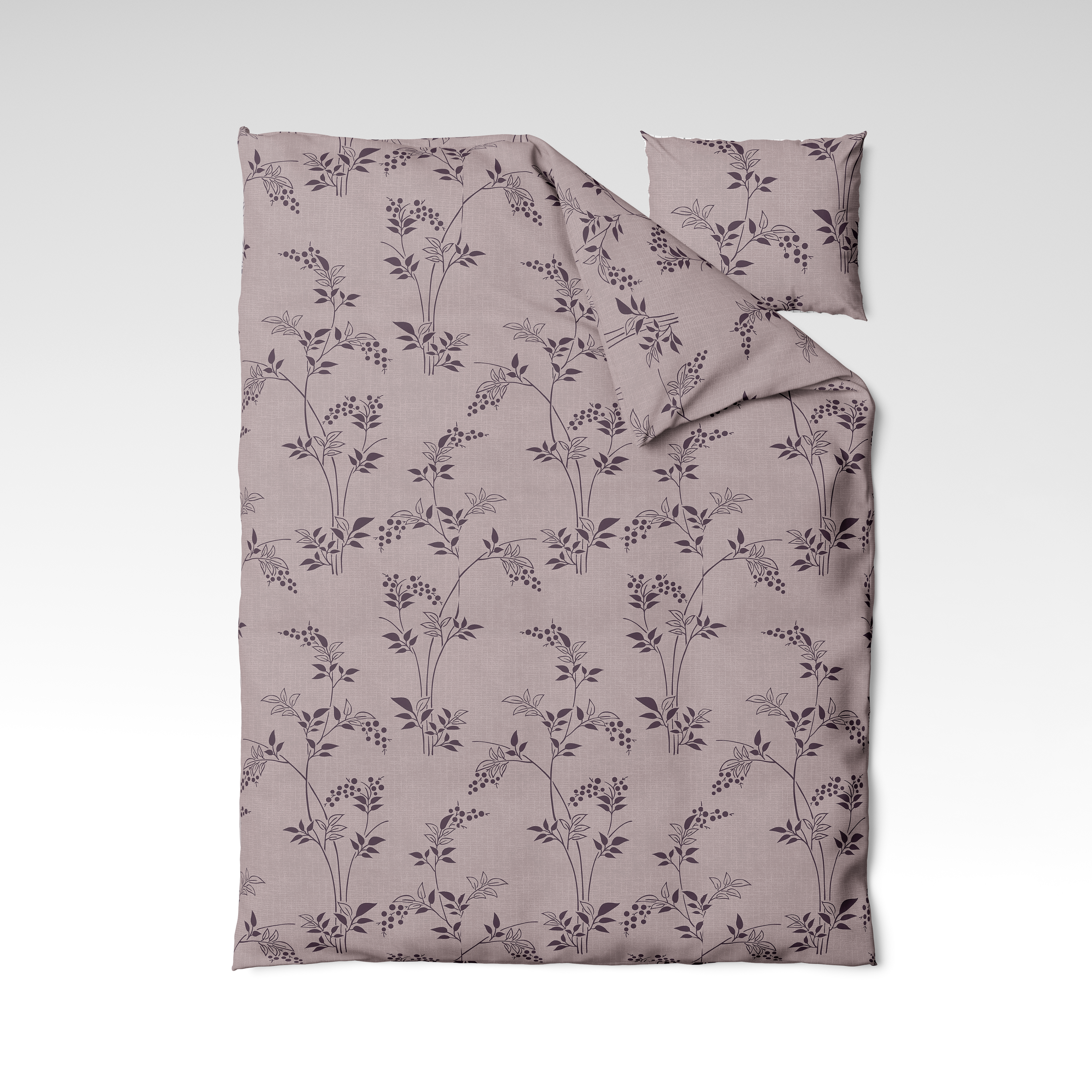 Patterned cotton fabric | Heather Vine