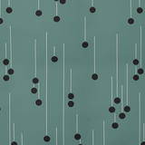 Patterned cotton fabric | Midnight Drops