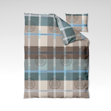 Patterned cotton fabric | Nordic Plaid