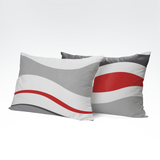 Handmade cotton pillowcase | Red Current