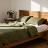 Handmade Luxurious Deluxe Satin Cotton Bedding Set | New York