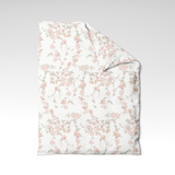 Handmade cotton duvet cover | Rose Veil
