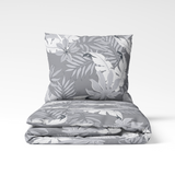 Handmade cotton bedding set | Silver Tropics
