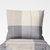 Handmade cotton pillowcase | Silverstone