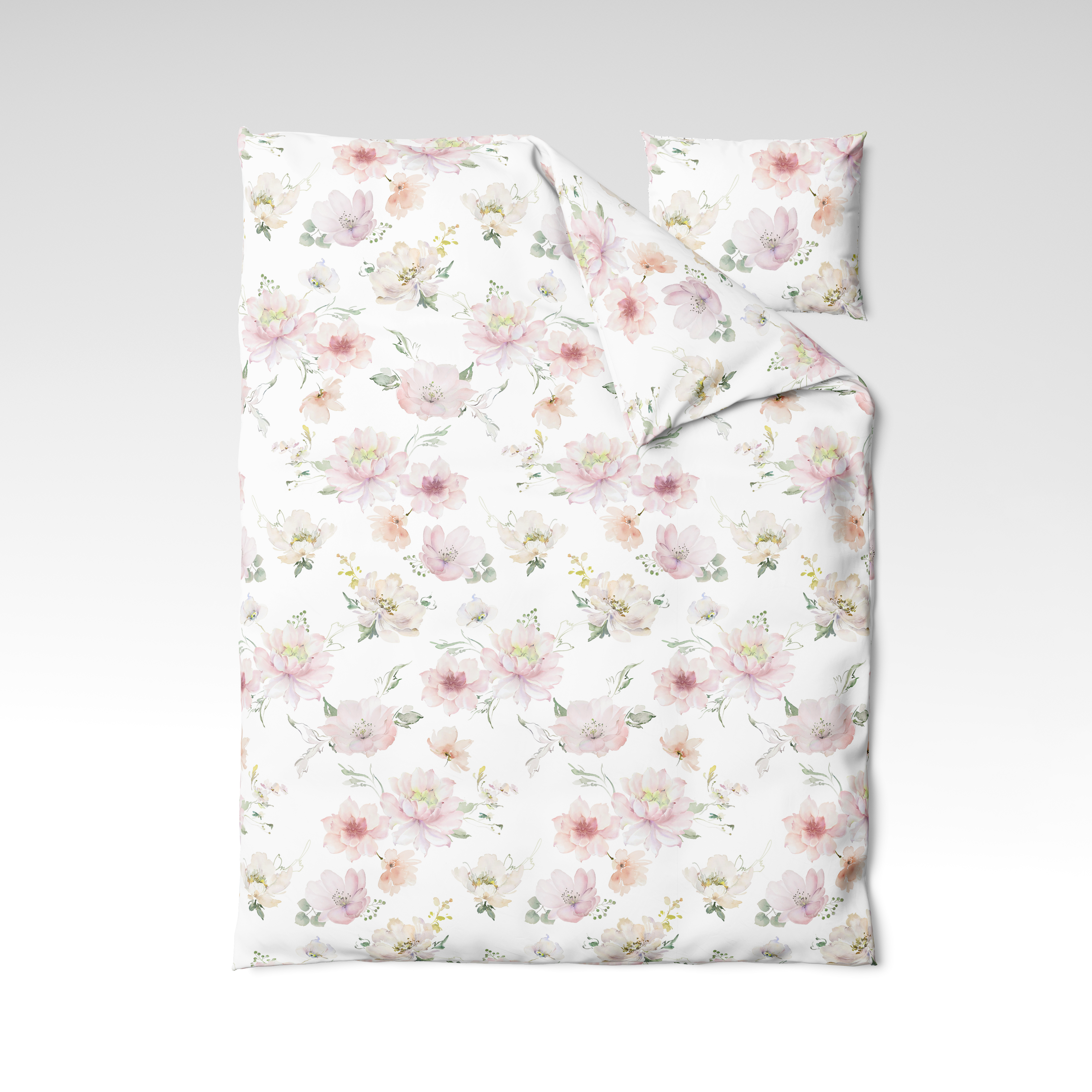 Handmade cotton bedding set | Soft Bouquet