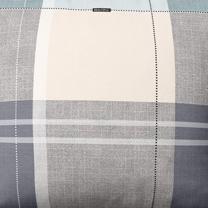Handmade cotton bedding set | Soft Check
