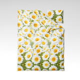 Handmade cotton bedding set | Sunny Daisies