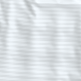 Luxurious Premium Striped Satin 100% Cotton Fabric | White