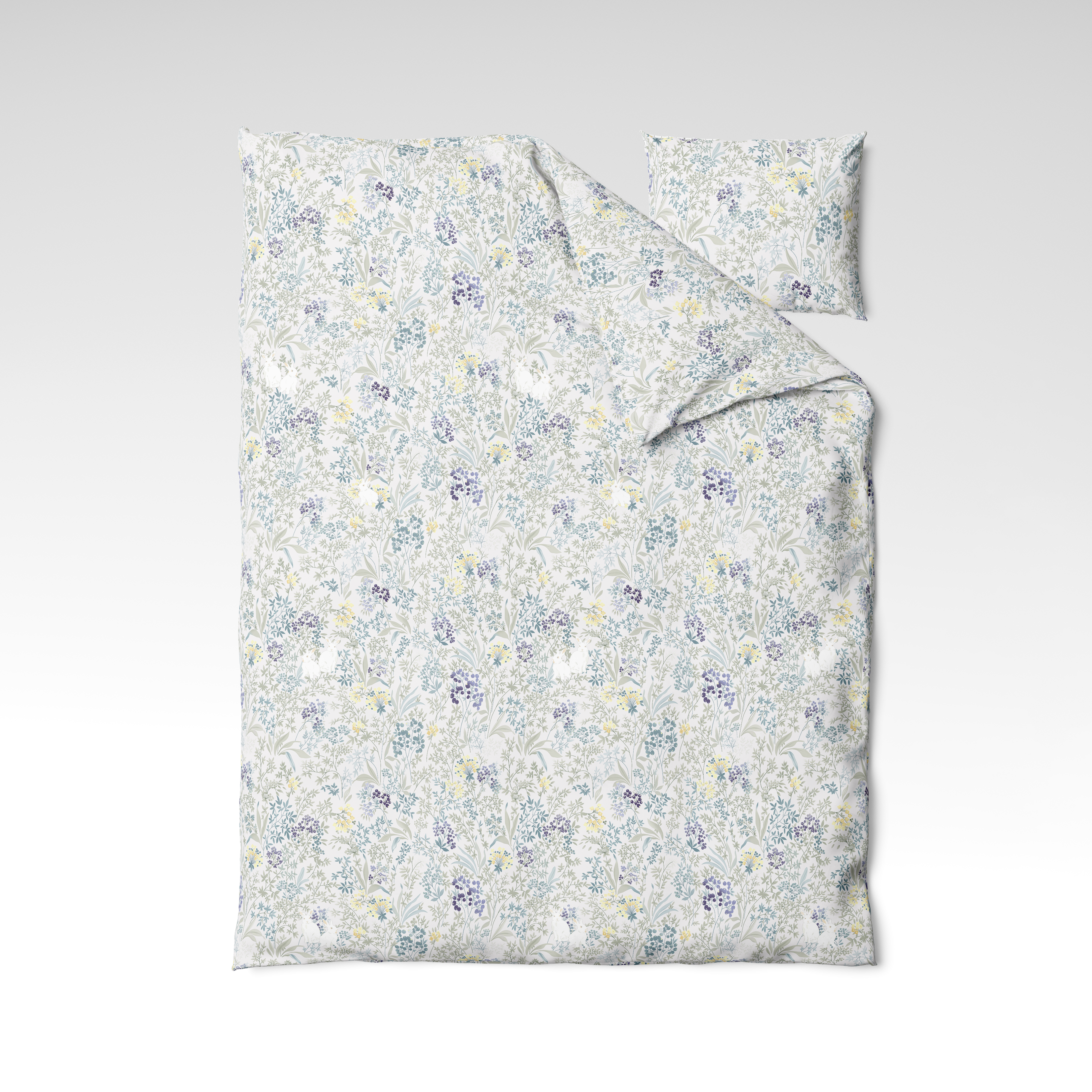 Handmade cotton bedding set | Wild Herbarium