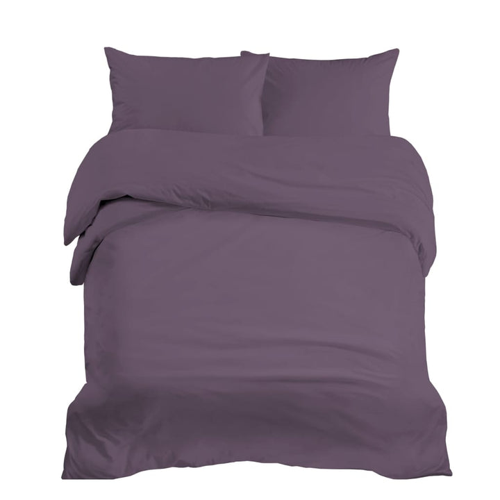 PREMIUM satino audinys | Vintage violet - Drobinis margintas