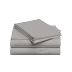 PREMIUM satin sheet | Opal gray - Sheet bez gumijas