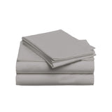 PREMIUM satin sheet | Opal gray - Sheet bez gumijas