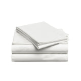 PREMIUM satin sheet | White - Sheet without elastic
