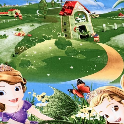 Roku darīts kokvilnas gultas veļas komplekts | Enchanted