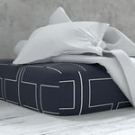 Deluxe sateen fitted sheet with elastic | Berlin - Cotton