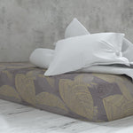Deluxe sateen fitted sheet with elastic | Budapest
