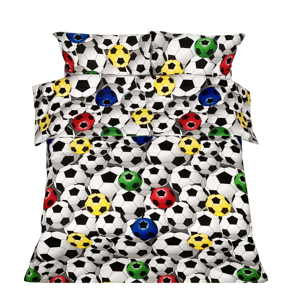 Sewn cotton duvet cover | Futbolas - Sewn