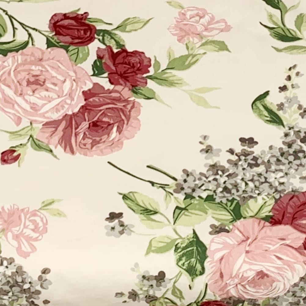 Siuvamas drobinis antklodės užvalkalas | Rose - Siuvamas