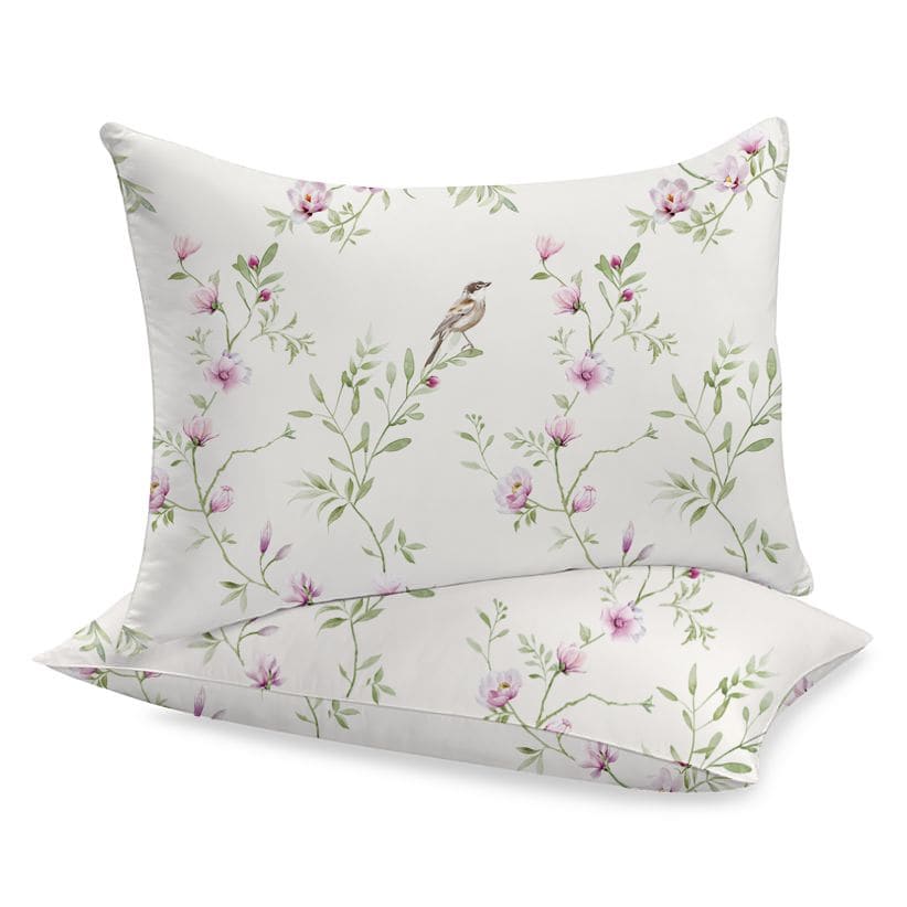 Sewn cotton pillowcase | Dew - Sewn