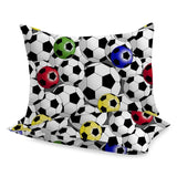Sewn cotton pillowcase | Futbolas - Sewn