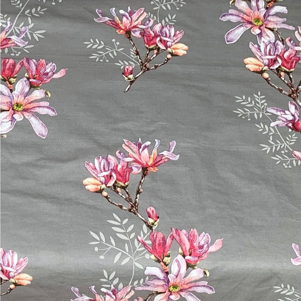 Sewn cotton pillowcase | Spring blossoms