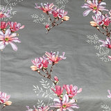 Sewn cotton pillowcase | Spring blossoms