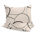 Sewn cotton pillowcase | Tangle - Sewn